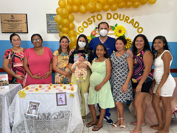 Secretaria Municipal de Saúde realiza campanha em alusão ao Agosto Dourado